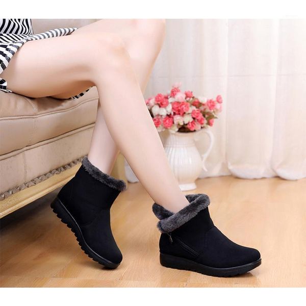 2020 snow boots women's boots women winter fur warm ankle for women waterproof winter shoes drop shipping1, Black
2020 snow boots women's boots women winter fur warm ankle for women waterproof winter shoes drop shipping1, Black