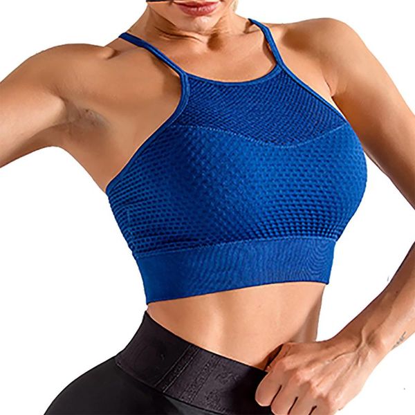 new women's bra sleeveless mesh padded bra bralette sports yoga workout breathable vest beauty back camisole cropped tank top, White;black
new women's bra sleeveless mesh padded bra bralette sports yoga workout breathable vest beauty back camisole cropped tank top, White;black