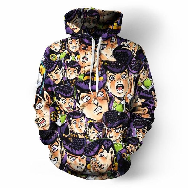 jojo wonderful adventure college hoodies hipster manga hoody winter cool funny pullovers hip hop streetwear, Black
jojo wonderful adventure college hoodies hipster manga hoody winter cool funny pullovers hip hop streetwear, Black
