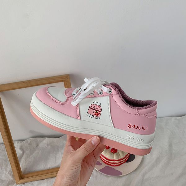 cute big round head white shoes 2020 autumn new ins college style casual street shooting japanese shoes women c1120, Black
cute big round head white shoes 2020 autumn new ins college style casual street shooting japanese shoes women c1120, Black