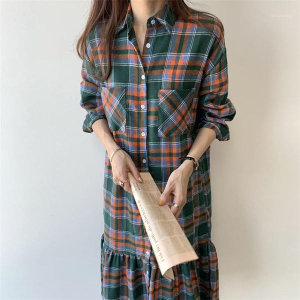 purple plaid hit color shirts dress korean style turn-down collar loose long dress female casual straight comfort 20211, White
purple plaid hit color shirts dress korean style turn-down collar loose long dress female casual straight comfort 20211, White