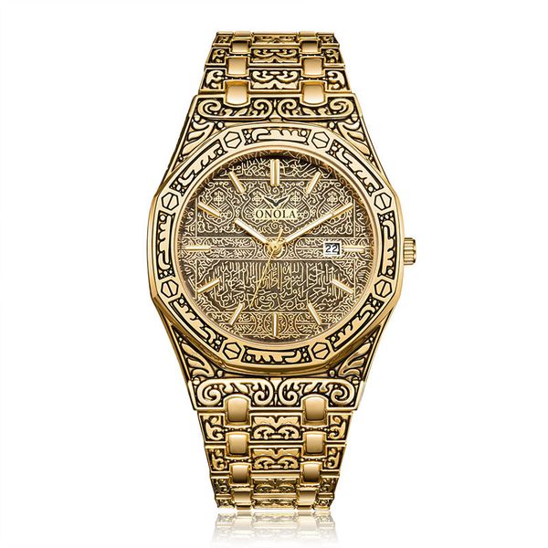 wholewatchesonola douyin style watch mens waterproof steel belt temperament gold watch fashion personality mens watch one piece dropshipping, Silver
wholewatchesonola douyin style watch mens waterproof steel belt temperament gold watch fashion personality mens watch one piece dropshipping, Silver