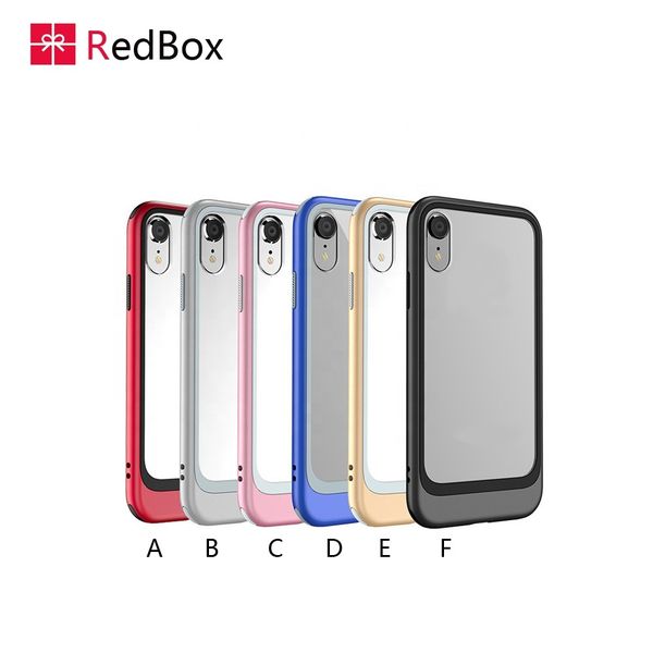 redbox for iphone xs max bi-color case anti-drop anti-scratch acrylic transparent mobile phone shells
redbox for iphone xs max bi-color case anti-drop anti-scratch acrylic transparent mobile phone shells