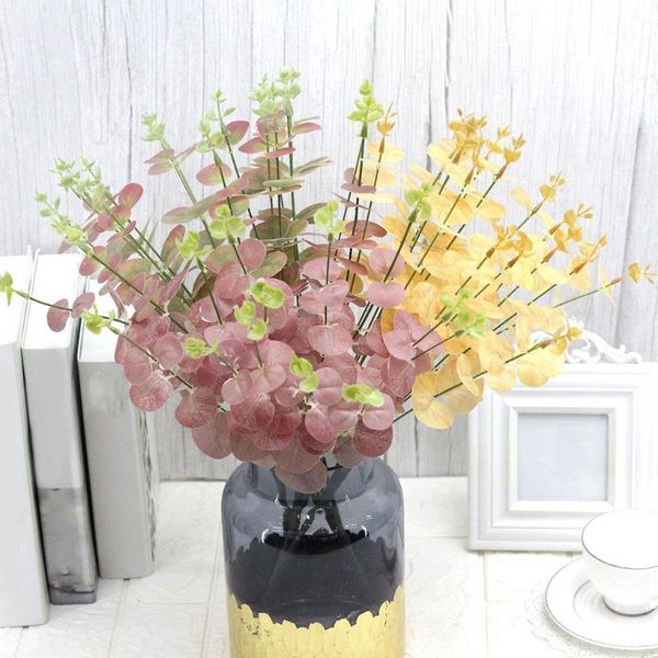 16-head artificial leaves bouquet simulation plant grass greenery decor home office plastic leaf1
16-head artificial leaves bouquet simulation plant grass greenery decor home office plastic leaf1
