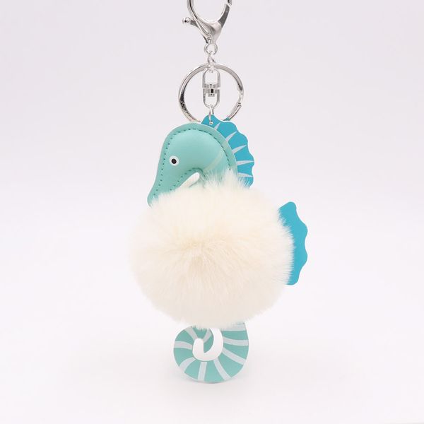 luxury fashion hawaii white personalied candy colorful seahorse fur ball pu leather seahorse cartoon hair ball car bag key chain pendan, Silver
luxury fashion hawaii white personalied candy colorful seahorse fur ball pu leather seahorse cartoon hair ball car bag key chain pendan, Silver