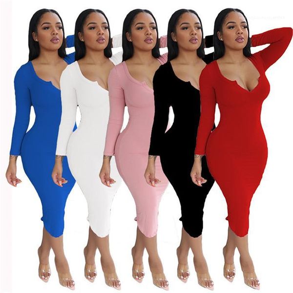 color high waist long sleeve slim autumn women clothing casual fashion ladies bodycon dresses v neck womens dresses solid, Black;gray
color high waist long sleeve slim autumn women clothing casual fashion ladies bodycon dresses v neck womens dresses solid, Black;gray