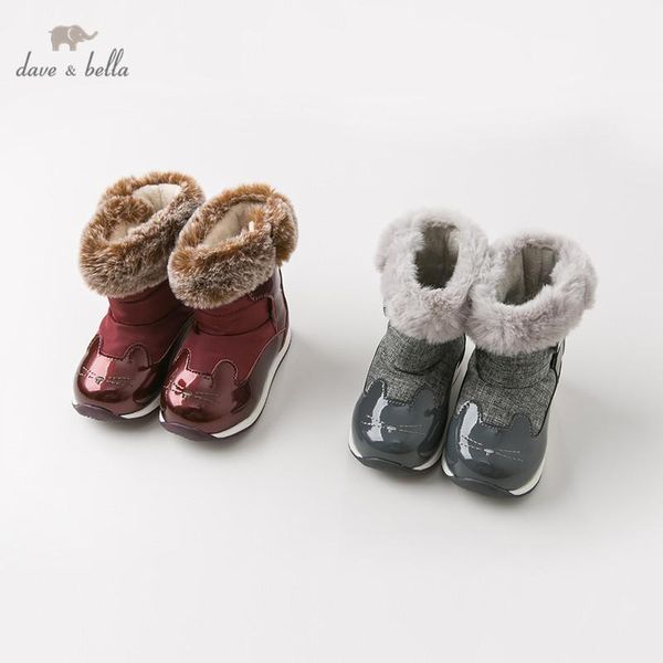 db10946 dave bella autumn winter baby girl baby boy snow boots brand shoes, Black;grey
db10946 dave bella autumn winter baby girl baby boy snow boots brand shoes, Black;grey