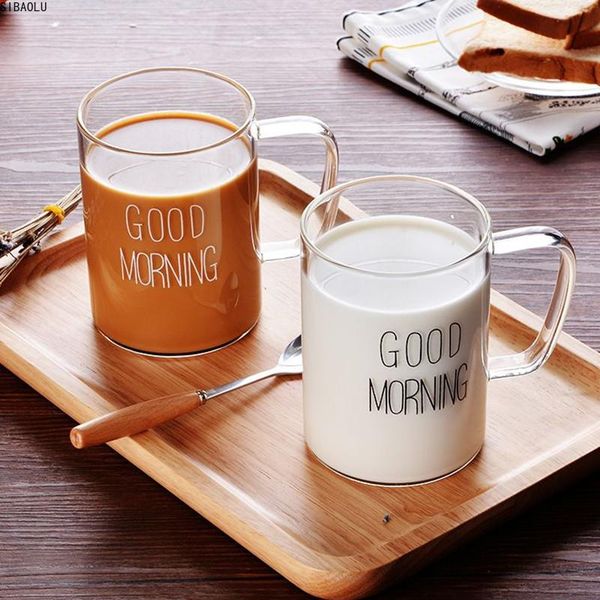 mugs 450ml creative glass coffee milk mug good morning breakfast cup cocktail for gift
mugs 450ml creative glass coffee milk mug good morning breakfast cup cocktail for gift
