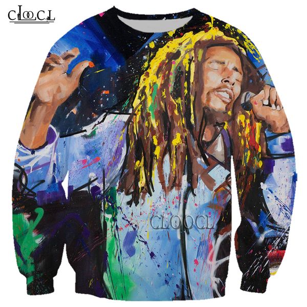 cloocl singer reggae creator bob marley 3d print men women casual fashion hip hop tracksuit harajuku pullover drop sh c0127, Black
cloocl singer reggae creator bob marley 3d print men women casual fashion hip hop tracksuit harajuku pullover drop sh c0127, Black