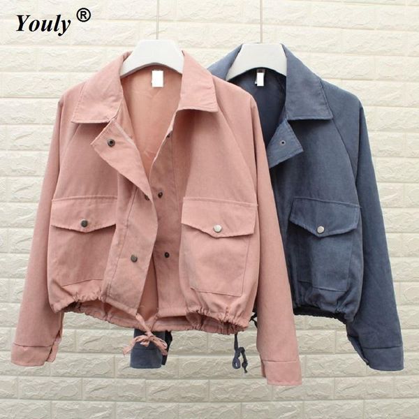 autumn casual jackets women 2020 new fashion solid stand collar button pull rope blended fabric pockets coats jacket outerwear, Black;brown
autumn casual jackets women 2020 new fashion solid stand collar button pull rope blended fabric pockets coats jacket outerwear, Black;brown
