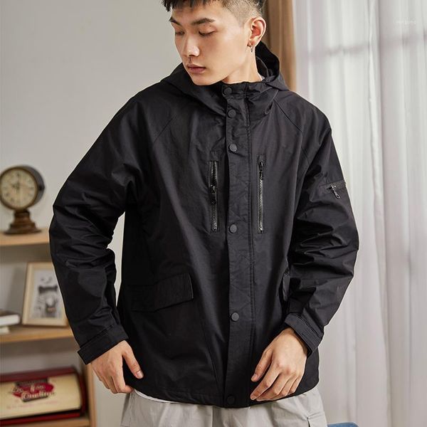 fall winter jacket men's hooded coat loose casual jacket winter men clothes waterproof fashion elling gg50jk1, Black;brown
fall winter jacket men's hooded coat loose casual jacket winter men clothes waterproof fashion elling gg50jk1, Black;brown