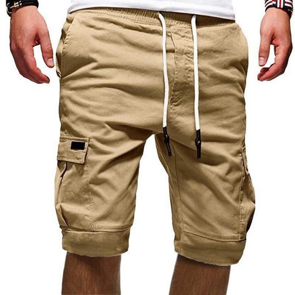 2020 new summer men's multi-pocket drawstring short masculino male solid fashion casual shorts streetwear, White;black
2020 new summer men's multi-pocket drawstring short masculino male solid fashion casual shorts streetwear, White;black
