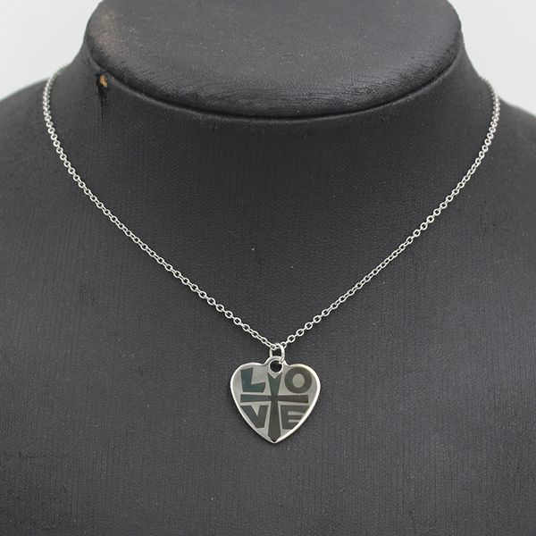 new arrival heart jewelry stainless steel faith in love heart pendant necklaces for women men lovers valentine's day gifts, Silver
new arrival heart jewelry stainless steel faith in love heart pendant necklaces for women men lovers valentine's day gifts, Silver