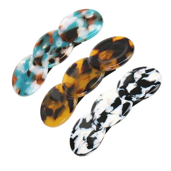 hair clips 3pcs acetate sheet stylish ponytail leopard print spring clip decoration for work class gathering
hair clips 3pcs acetate sheet stylish ponytail leopard print spring clip decoration for work class gathering