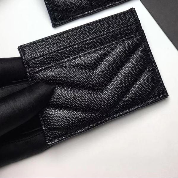 new fashion card holders caviar woman mini wallet designer pure color genuine leather pebble texture luxury black wallet with box, Brown;gray
new fashion card holders caviar woman mini wallet designer pure color genuine leather pebble texture luxury black wallet with box, Brown;gray