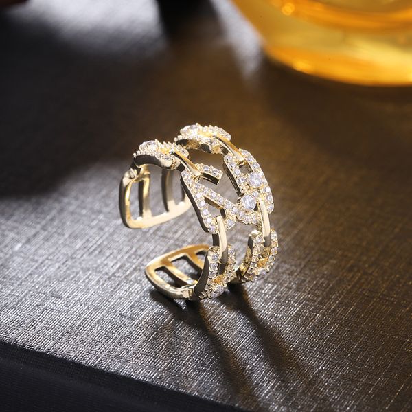 multi-layer line inlaid zircon ring cross ring female relief cold light wind open ring rut harmonious snorkeling, Golden;silver
multi-layer line inlaid zircon ring cross ring female relief cold light wind open ring rut harmonious snorkeling, Golden;silver