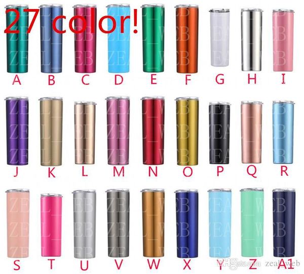 steel 20oz skinny seamless stainless slim vacuum insulated straight tumbler with leakproof lid
steel 20oz skinny seamless stainless slim vacuum insulated straight tumbler with leakproof lid