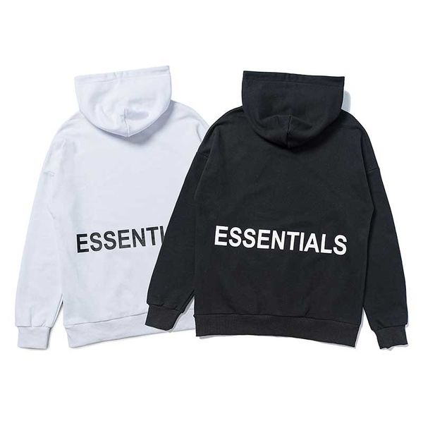 new men's womens hoodie essentials reflective long sleeve fleece hoodie fashion solid fog hoodie eu size s-xl, Black
new men's womens hoodie essentials reflective long sleeve fleece hoodie fashion solid fog hoodie eu size s-xl, Black