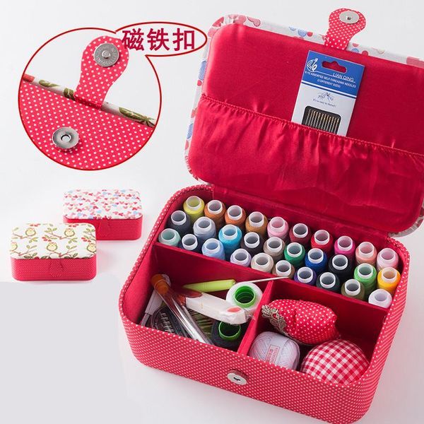 sewing notions & tools wedding fabric box home dowry kit 33 stitching needle tape scissor multifunction threads1, Black
sewing notions & tools wedding fabric box home dowry kit 33 stitching needle tape scissor multifunction threads1, Black