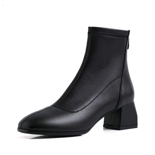 2021 new round toe autumn winter ladies pu leather all match women shoes square heel ankle boots size 34-43 f2ah, Black
2021 new round toe autumn winter ladies pu leather all match women shoes square heel ankle boots size 34-43 f2ah, Black