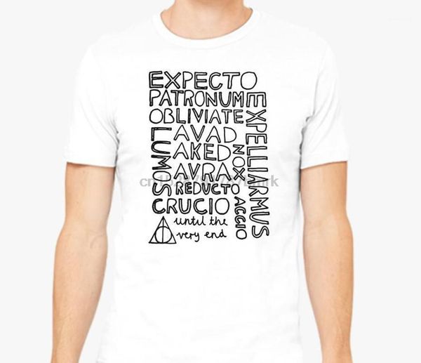 expecto patronum obliviate t shirt men tshirt women tee 100% cotton funny print o-neck short sleeve t-shirt1, White;black
expecto patronum obliviate t shirt men tshirt women tee 100% cotton funny print o-neck short sleeve t-shirt1, White;black