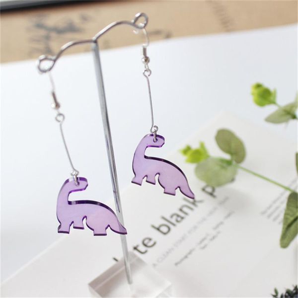 cute exquisite acrylic dinosaur animals stud earrings punk party fashion jewelry, Silver
cute exquisite acrylic dinosaur animals stud earrings punk party fashion jewelry, Silver