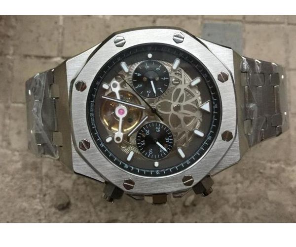 factory supplier 44mm automatic mechanical stainless steel mens men's watch watches, Slivery;brown
factory supplier 44mm automatic mechanical stainless steel mens men's watch watches, Slivery;brown