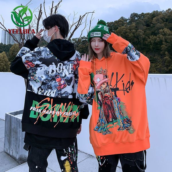 2020 japanese style color matching hoodie for men women couple clothes winter hooded long sleeve sweatshirt c1115, Black;white
2020 japanese style color matching hoodie for men women couple clothes winter hooded long sleeve sweatshirt c1115, Black;white
