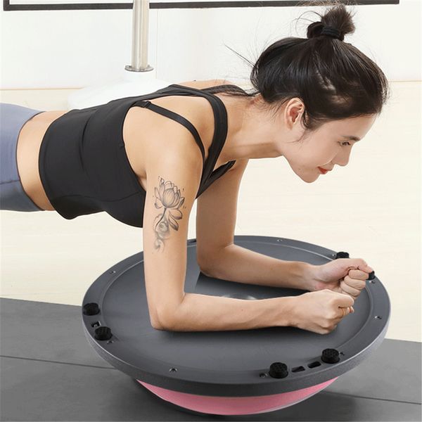 60cm yoga ball half sphere semisphere balance trainer device pvc fitness balls for core training home gym workout
60cm yoga ball half sphere semisphere balance trainer device pvc fitness balls for core training home gym workout