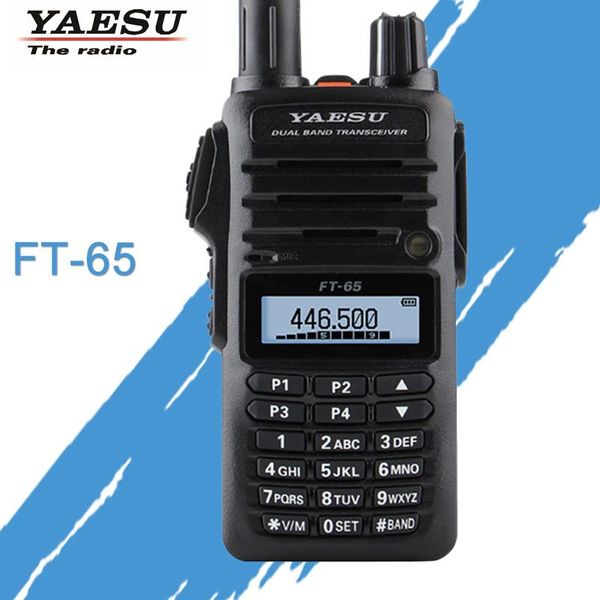 general walkie talkie yaesu ft-65r dual band 136-174 / 400-480mhz fm ham two-way radio transceiver
general walkie talkie yaesu ft-65r dual band 136-174 / 400-480mhz fm ham two-way radio transceiver