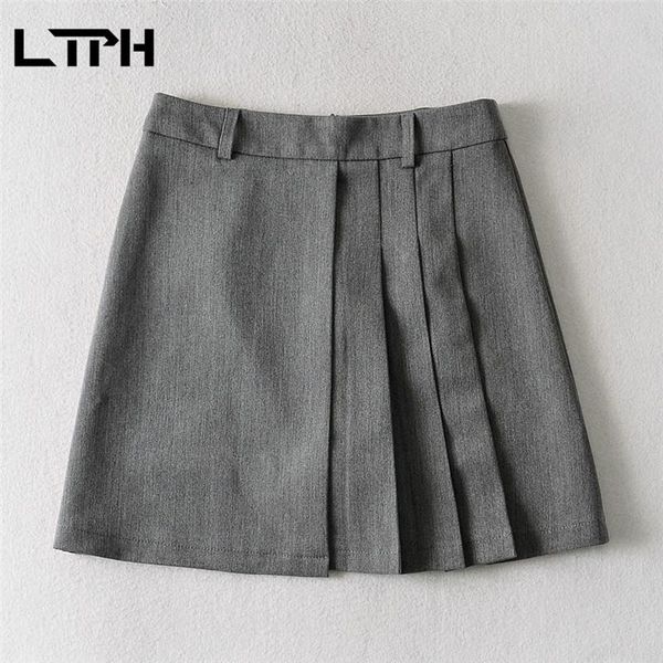 tlph few design vintage preppy style suit pleated skirt high waist slim solid color all-match mini skirts women 2020 autumn new, Black
tlph few design vintage preppy style suit pleated skirt high waist slim solid color all-match mini skirts women 2020 autumn new, Black