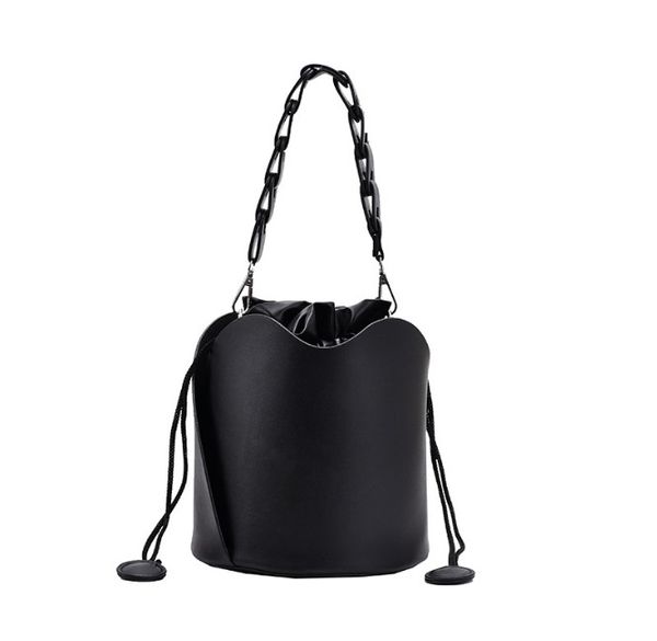 solid color trending small pu leather bucket bags for women designer lady drawstring shoulder handbags
solid color trending small pu leather bucket bags for women designer lady drawstring shoulder handbags