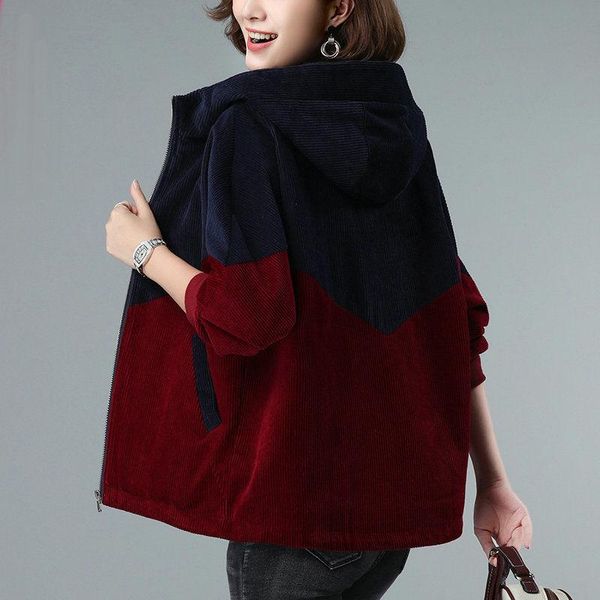 corduroy short jacket ladies spring and autumn 2021 new korean version of wild cardigan mother hooded popular coat l18, Black;brown
corduroy short jacket ladies spring and autumn 2021 new korean version of wild cardigan mother hooded popular coat l18, Black;brown