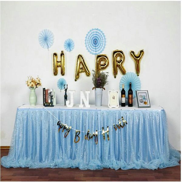 table skirt tulle sequins tutu tableware baby shower birthday banquet wedding party decor supplies three layer ice silk fabric
table skirt tulle sequins tutu tableware baby shower birthday banquet wedding party decor supplies three layer ice silk fabric