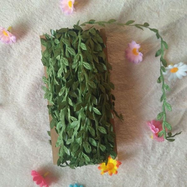40m artificial leaf vine simulation foliage vines green leaves rattan fake wreath decorative home wall garden party decor1
40m artificial leaf vine simulation foliage vines green leaves rattan fake wreath decorative home wall garden party decor1