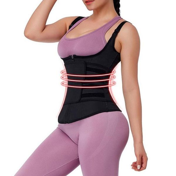 women waist trainer 100% latex double belt vest body shapewear 9 steel boned zipper waist cinchers corset slimming weight loss, Black;white
women waist trainer 100% latex double belt vest body shapewear 9 steel boned zipper waist cinchers corset slimming weight loss, Black;white