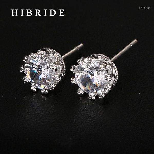 hibride simple rhodium plated stud earrings, cz stone earrings for women anniversary fashion jewelry e-291, Golden;silver
hibride simple rhodium plated stud earrings, cz stone earrings for women anniversary fashion jewelry e-291, Golden;silver