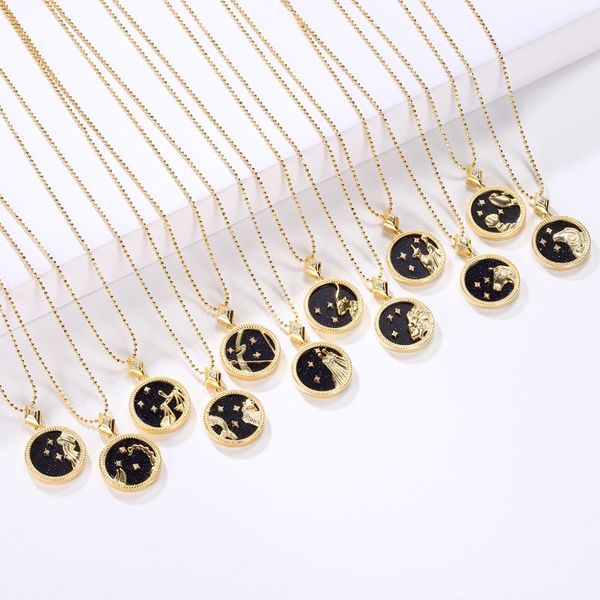 korean ins jewelry s925 sterling silver 12 constellations shell necklace femininity pearl fritillary pendant clavicle chain, Blue;slivery
korean ins jewelry s925 sterling silver 12 constellations shell necklace femininity pearl fritillary pendant clavicle chain, Blue;slivery