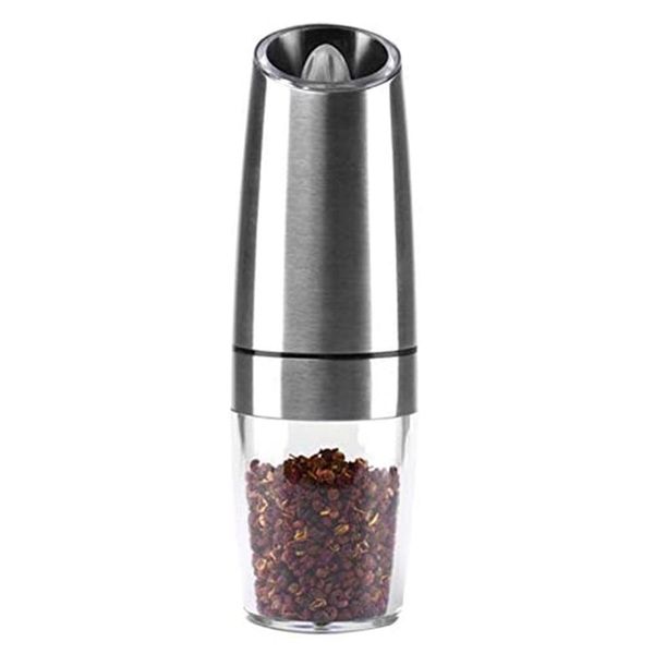 electric gravity pepper and salt grinder electric pepper spice mill battery powered with blue led light adjustable coarseness bbyqwp
electric gravity pepper and salt grinder electric pepper spice mill battery powered with blue led light adjustable coarseness bbyqwp