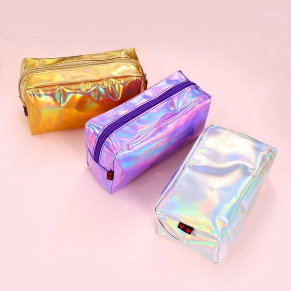storage bags women laser transparent cosmetic bag girls makeup brush pvc travel toiletry student pencil case fashion make up pouch1
storage bags women laser transparent cosmetic bag girls makeup brush pvc travel toiletry student pencil case fashion make up pouch1