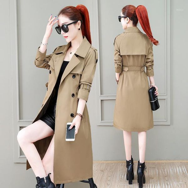 trench coat style of new fund of 2020 autumn winters long windbreaker whom autumn outfit new han edition loose1, Tan;black
trench coat style of new fund of 2020 autumn winters long windbreaker whom autumn outfit new han edition loose1, Tan;black