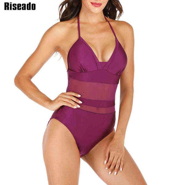 riseado push up swimsuit one piece women mesh insert bodysuit halter women's swimwear new backless bathing suit summer, White;black
riseado push up swimsuit one piece women mesh insert bodysuit halter women's swimwear new backless bathing suit summer, White;black