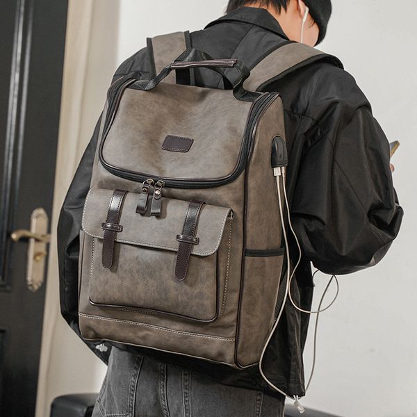 leather student travel backpack men women rivet backpack famous handbag designer girls boys fashion school bags
leather student travel backpack men women rivet backpack famous handbag designer girls boys fashion school bags