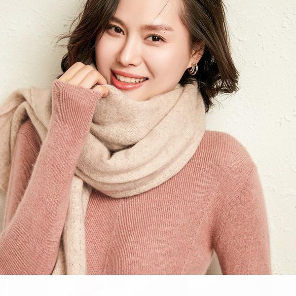 cashmere женский теплый 2020 новый осень и зима вязаный сплошной цвет все-матч пара шерстяные шарф женщины
cashmere женский теплый 2020 новый осень и зима вязаный сплошной цвет все-матч пара шерстяные шарф женщины
