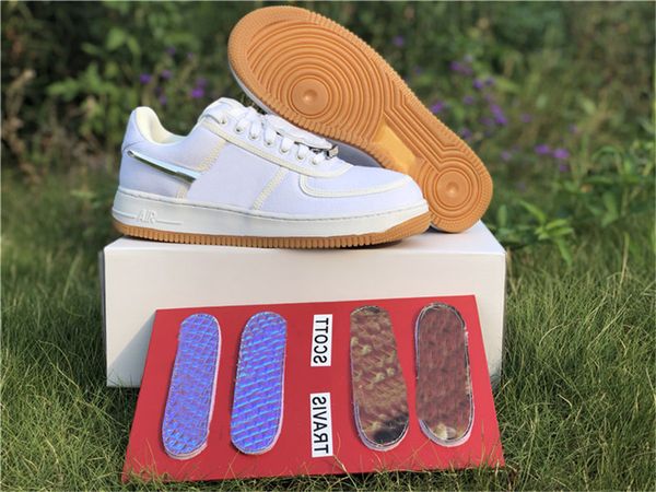 new release travis scott x 1 low sail gum light brown skateboard shoes men 3m reflective outdoor sneakers zapatos with original box 36-46
new release travis scott x 1 low sail gum light brown skateboard shoes men 3m reflective outdoor sneakers zapatos with original box 36-46