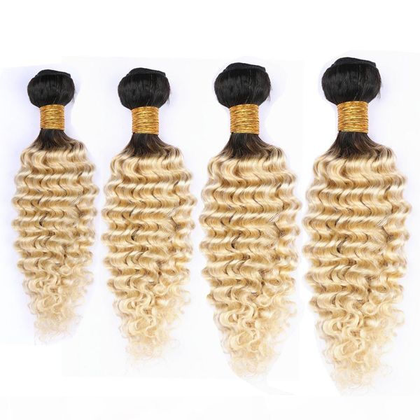 #1b 613 dark root ombre human hair weaves peruvian deep wave blonde ombre virgin hair bundles 400gram black and blonde ombre hair extensions, Black;brown
#1b 613 dark root ombre human hair weaves peruvian deep wave blonde ombre virgin hair bundles 400gram black and blonde ombre hair extensions, Black;brown