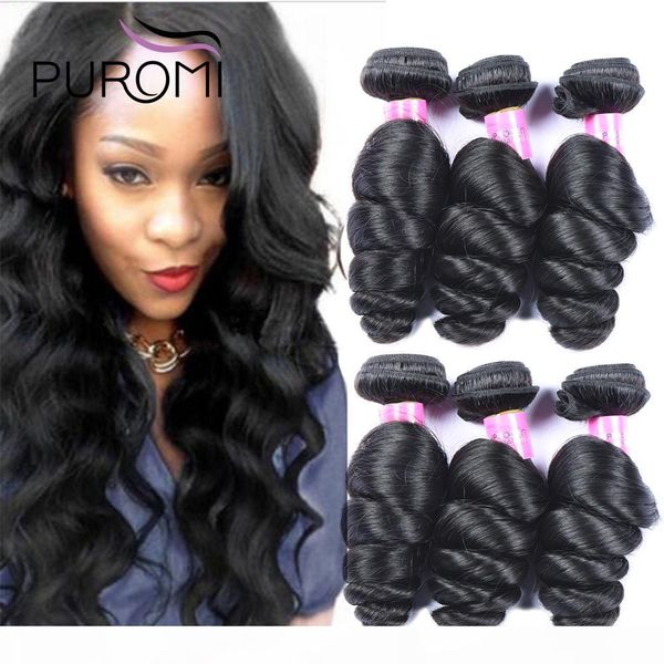 puromi brazilian hair weave loose wave bundles 100% human hair bundles natural black 1 3 4pcs lot non-remy hair extensions, Black;brown
puromi brazilian hair weave loose wave bundles 100% human hair bundles natural black 1 3 4pcs lot non-remy hair extensions, Black;brown