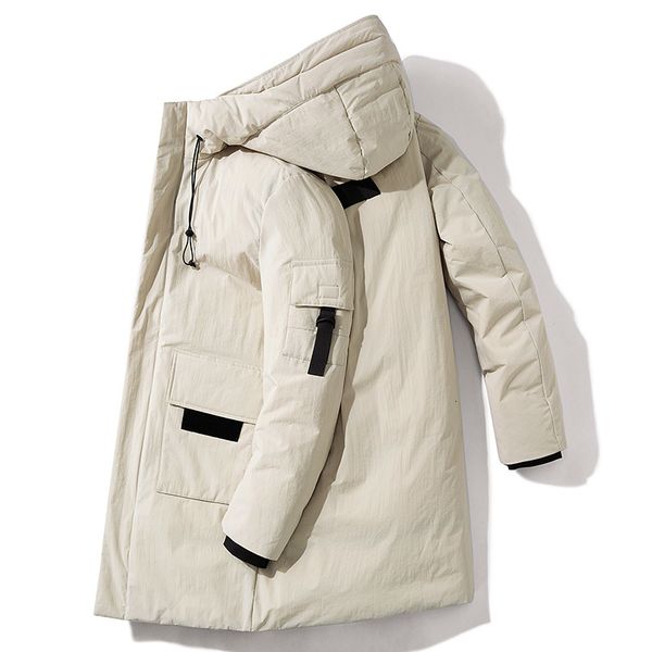 2021 new men jacket warm white down mens coat hooded casual thick fashion men's winter parka windbreaker veeb, Black
2021 new men jacket warm white down mens coat hooded casual thick fashion men's winter parka windbreaker veeb, Black
