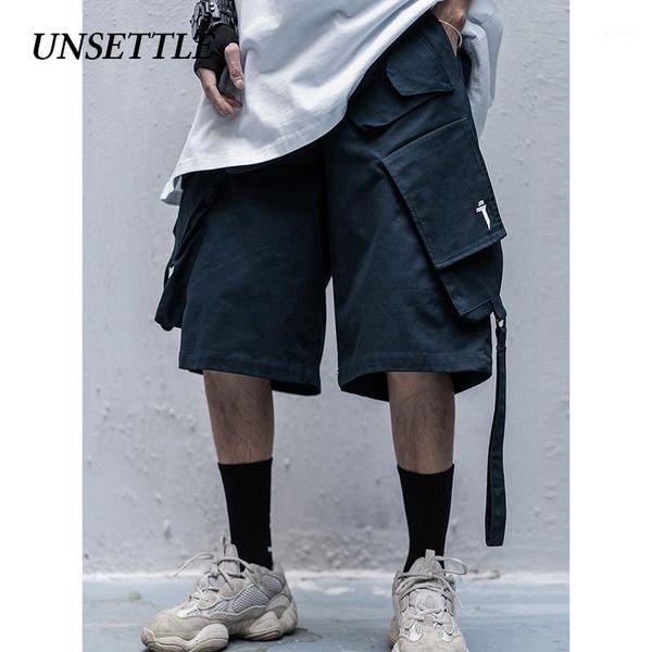 unsettle 2020ss side ribbon multi pockets cargo shorts mens casual summer hip hop baggy streetwear male joggers short pants1, White;black
unsettle 2020ss side ribbon multi pockets cargo shorts mens casual summer hip hop baggy streetwear male joggers short pants1, White;black