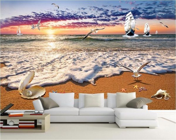 custom p designs 3d wall murals wallpaper non-woven the sea beach sailing background painting wallpapers for living room1
custom p designs 3d wall murals wallpaper non-woven the sea beach sailing background painting wallpapers for living room1